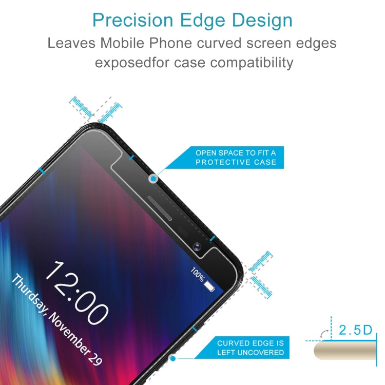 10 PCS 0.26mm 9H 2.5D Tempered Glass Film For Doogee X100 - For Doogee by PMC Jewellery | Online Shopping South Africa | PMC Jewellery | Buy Now Pay Later Mobicred