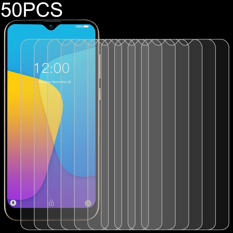 50 PCS 0.26mm 9H 2.5D Tempered Glass Film For Doogee Y8C - free shipping - PMC TechLife - Order now!