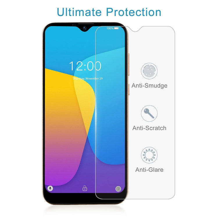 50 PCS 0.26mm 9H 2.5D Tempered Glass Film For Doogee Y8C - Google Tempered Glass by PMC Jewellery | Online Shopping South Africa | PMC Jewellery | Buy Now Pay Later Mobicred