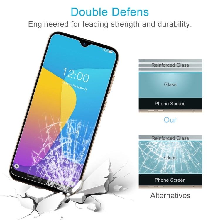 50 PCS 0.26mm 9H 2.5D Tempered Glass Film For Doogee Y8C - free shipping - PMC TechLife - Order now!