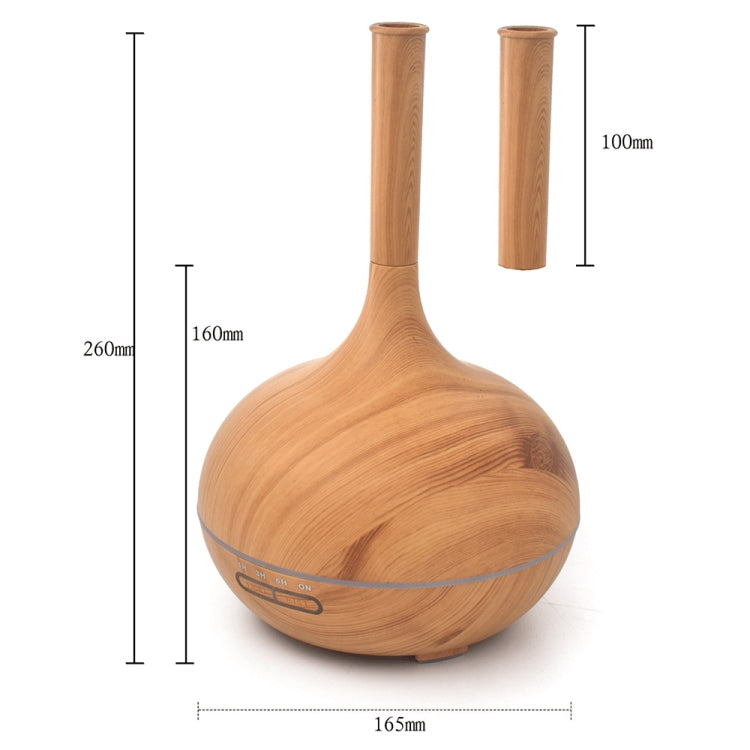 Creative Fragrance Machine Pointed Mouth Humidifier Automatic Alcohol Sprayer with Colorful LED Light, Plug Specification:EU Plug(Light Brown) - free shipping - PMC TechLife - Order now!
