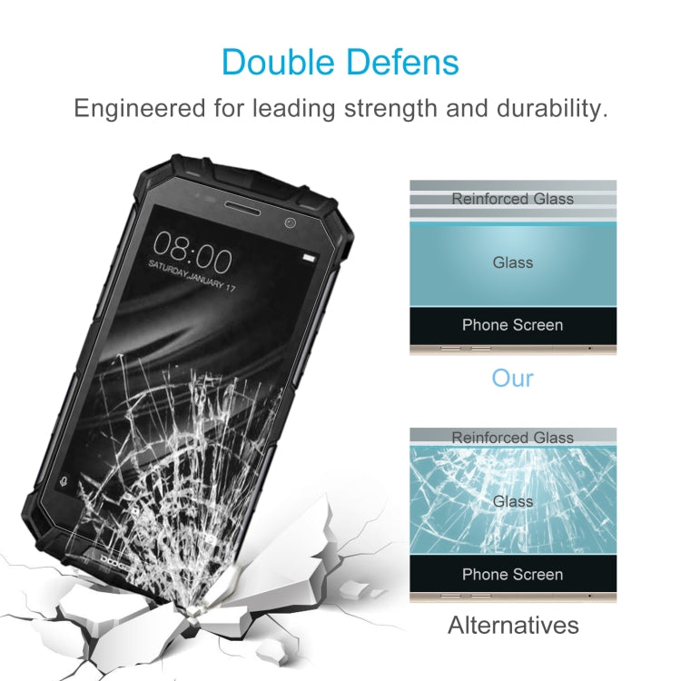 10 PCS 0.26mm 9H 2.5D Tempered Glass Film For Doogee S60 Lite - For Doogee by PMC Jewellery | Online Shopping South Africa | PMC Jewellery | Buy Now Pay Later Mobicred