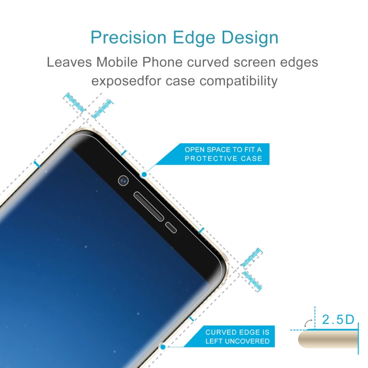 10 PCS 0.26mm 9H 2.5D Tempered Glass Film For Doogee X60L - For Doogee by PMC Jewellery | Online Shopping South Africa | PMC Jewellery | Buy Now Pay Later Mobicred