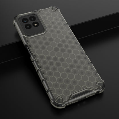 For OPPO Realme 8i Shockproof Honeycomb PC + TPU Phone Case(Black) - Realme Cases by PMC Jewellery | Online Shopping South Africa | PMC Jewellery | Buy Now Pay Later Mobicred