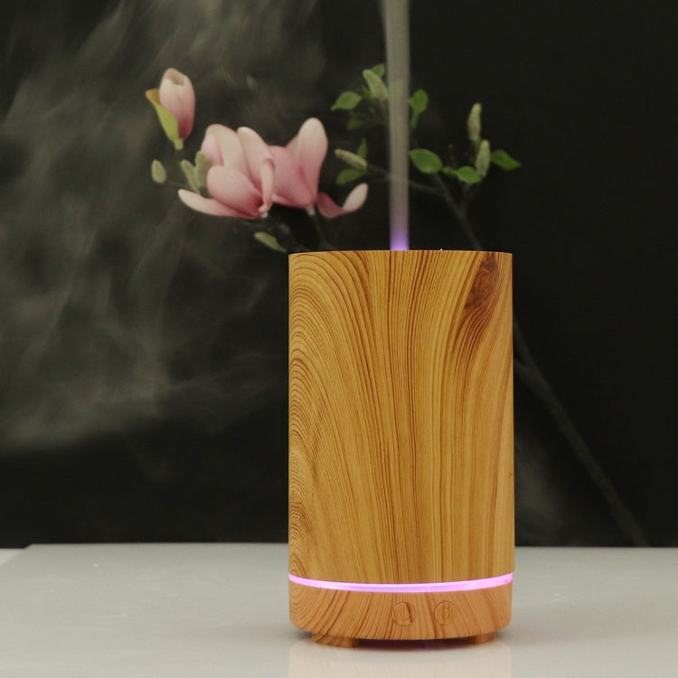 USB 200ml Hollow-out Forest Pattern Wooden Essential Oil Aromatherapy Machine Ultrasonic Humidifier Automatic Alcohol Sprayer(Light Brown-4) - free shipping - PMC TechLife - Order now!