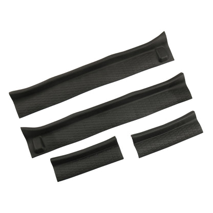 A6045 4 in 1 Car Fully Enclosed Threshold Strip for Jeep Wrangler JK 2007-2018 - Decorative Strip by PMC Jewellery | Online Shopping South Africa | PMC Jewellery | Buy Now Pay Later Mobicred