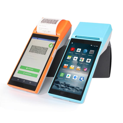 SGT-SP01 5.5 inch HD Screen Handheld POS Receipt Printer, Basic Version, AU Plug(Orange) - Printer by PMC Jewellery | Online Shopping South Africa | PMC Jewellery | Buy Now Pay Later Mobicred