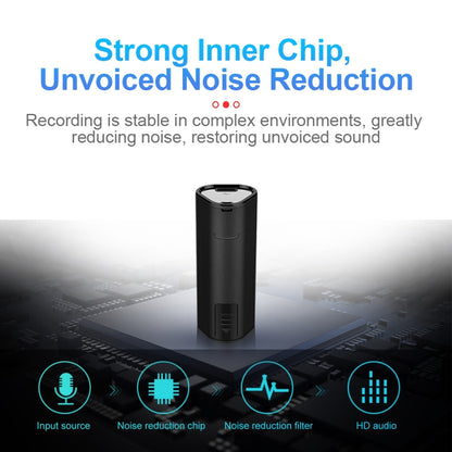 Q51 Intelligent HD Noise Reduction Remote Voice Control Recorder, Capacity:8GB(Black) - Recording Pen by PMC Jewellery | Online Shopping South Africa | PMC Jewellery | Buy Now Pay Later Mobicred