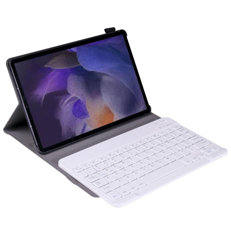 A08 Ultra-thin Bluetooth Keyboard Leather Case For Samsung Galaxy Tab A8 2021 SM-X205 / SM-X200(Rose Gold) - Samsung Keyboard by PMC TechLife | Online Shopping South Africa | PMC TechLife