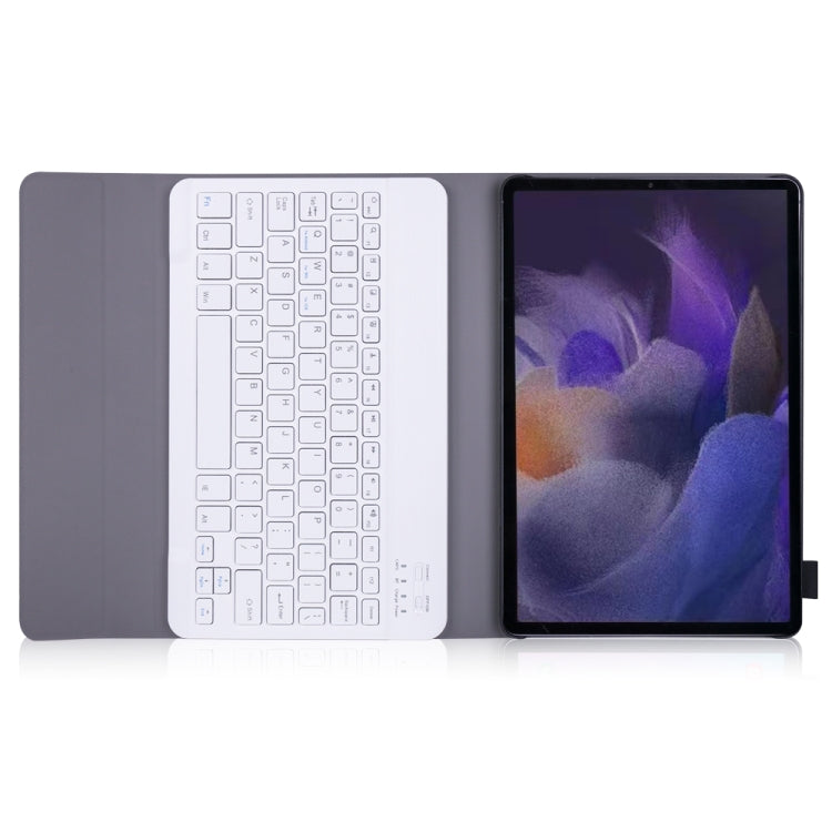 A08 Ultra-thin Bluetooth Keyboard Leather Case For Samsung Galaxy Tab A8 2021 SM-X205 / SM-X200(Rose Gold) - Samsung Keyboard by PMC TechLife | Online Shopping South Africa | PMC TechLife