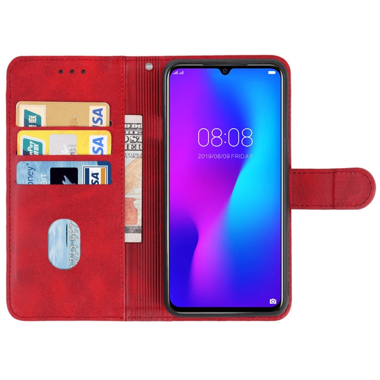 Leather Phone Case For Doogee N20 Pro(Red) - More Brand by PMC Jewellery | Online Shopping South Africa | PMC Jewellery | Buy Now Pay Later Mobicred