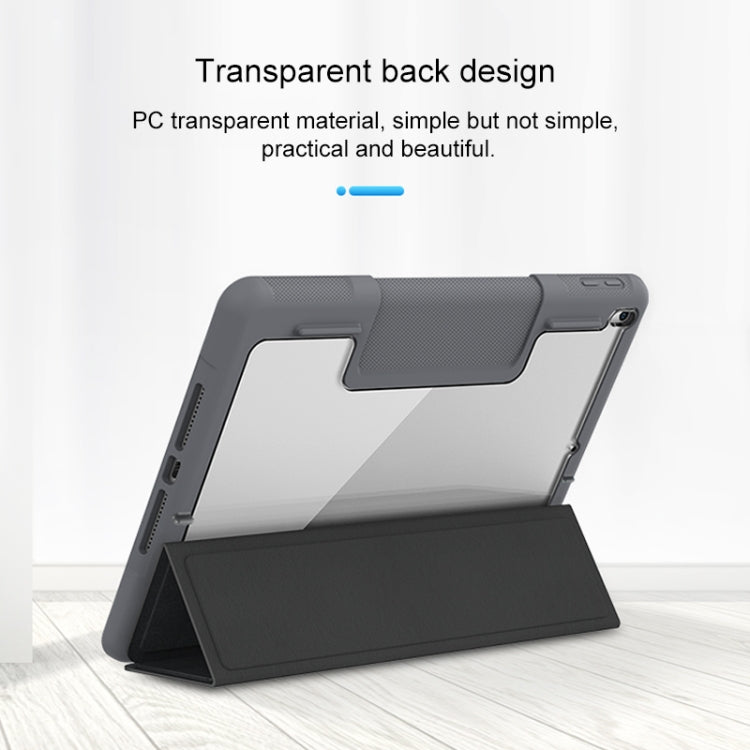 For iPad Pro 10.5 Mutural Horizontal Flip PC + TPU + PU Leather Case with Holder & Pen Slot(Rose Gold) - free shipping - PMC TechLife - Order now!