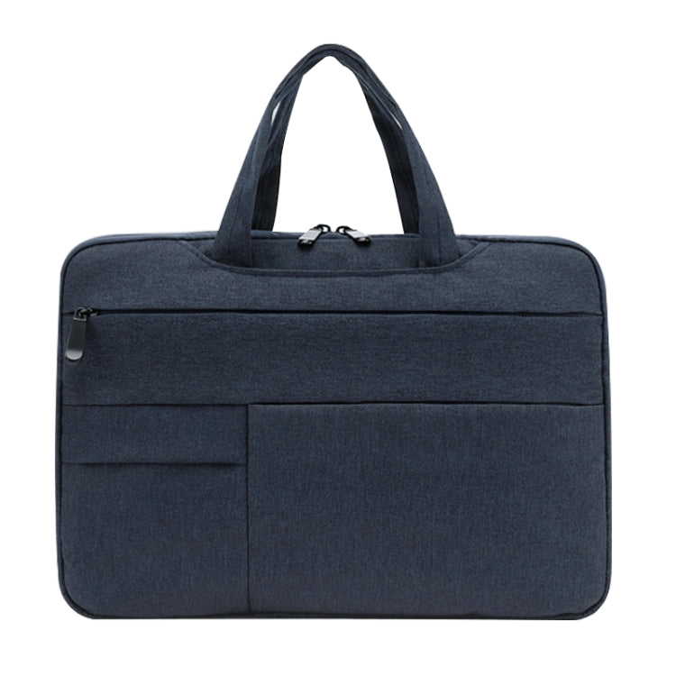 POFOKO C510 Waterproof Oxford Cloth Laptop Handbag For 15.4-16 inch Laptops(Navy Blue) - free shipping - PMC Jewellery - Order now!