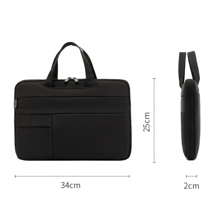 POFOKO C510 Waterproof Oxford Cloth Laptop Handbag For 15.4-16 inch Laptops(Navy Blue) - free shipping - PMC Jewellery - Order now!