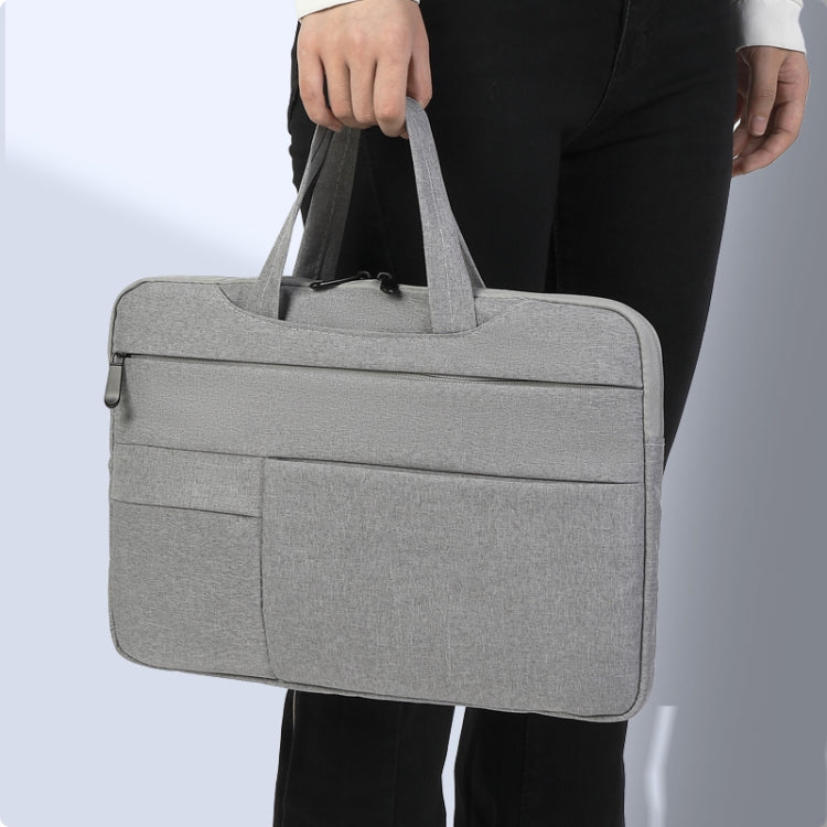 POFOKO C510 Waterproof Oxford Cloth Laptop Handbag For 15.4-16 inch Laptops(Navy Blue) - free shipping - PMC Jewellery - Order now!