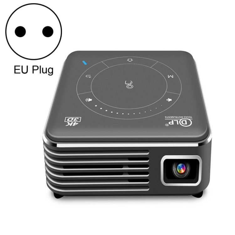 P11 854x480 DLP Smart Projector With Infrared Remote Control, Android 9.0, 4GB+32GB, EU Plug - LED Projector by PMC Jewellery | Online Shopping South Africa | PMC Jewellery | Buy Now Pay Later Mobicred