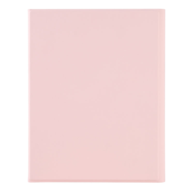 A11B-A Lambskin Texture Square Keycap Bluetooth Keyboard Leather Case with Touch Control For iPad Air 5 / 4 2020 10.9 / Pro 11 inch 2021 & 2020 & 2018(Pink) - free shipping - PMC TechLife - Order now!