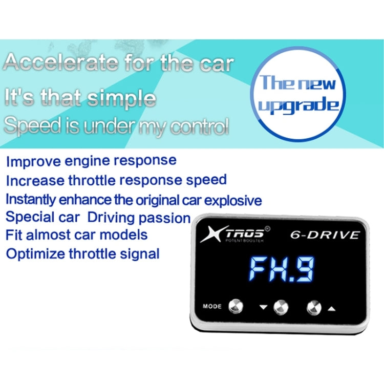 For Toyota Wigo 2017- TROS TS-6Drive Potent Booster Electronic Throttle Controller - Car Modification by TROS | Online Shopping South Africa | PMC Jewellery | Buy Now Pay Later Mobicred