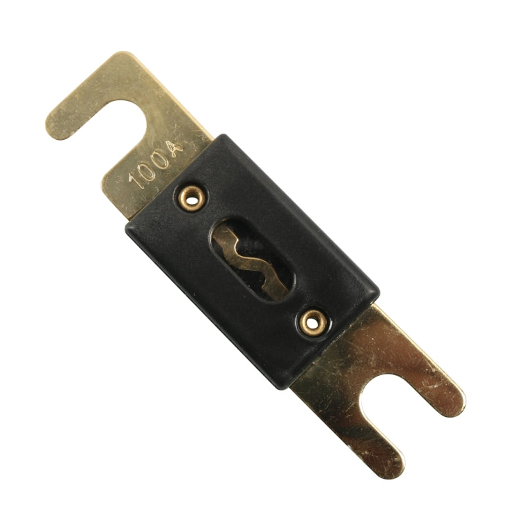 A6801 5 PCS 100A Gold-plated Large Forkbolt Car ANL Fuse - Fuse by PMC Jewellery | Online Shopping South Africa | PMC Jewellery | Buy Now Pay Later Mobicred