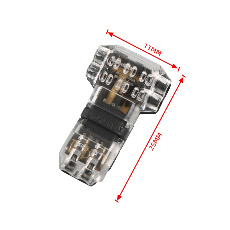 A6538 40 in 1 Car T-type + H-typeTransparent Stripping-free Terminal Block - Booster Cable & Clip by PMC Jewellery | Online Shopping South Africa | PMC Jewellery | Buy Now Pay Later Mobicred