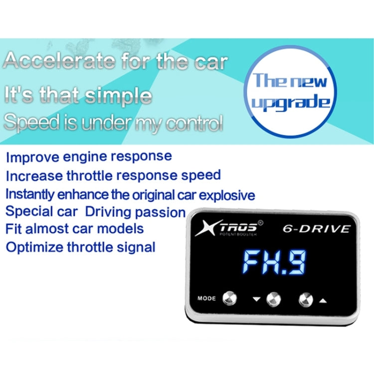 For Ford B-max 2012- TROS TS-6Drive Potent Booster Electronic Throttle Controller - Car Modification by TROS | Online Shopping South Africa | PMC Jewellery | Buy Now Pay Later Mobicred