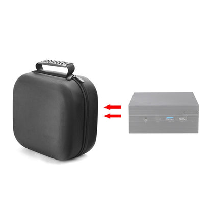 For ASUS PN40 Mini PC Protective Storage Bag(Black) - MINI PC Accessories & Gadgets by PMC Jewellery | Online Shopping South Africa | PMC Jewellery | Buy Now Pay Later Mobicred