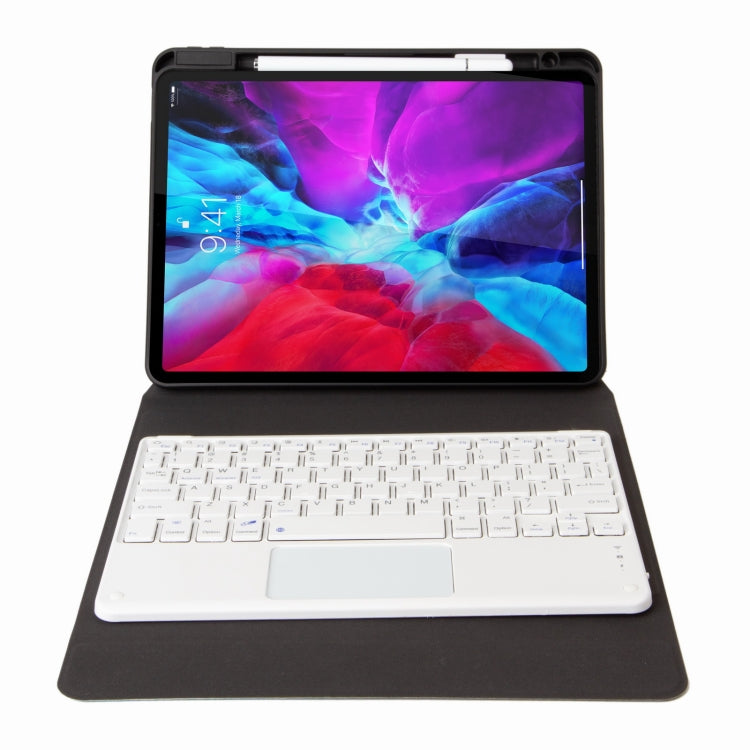 H-109C Touch Bluetooth Keyboard Leather Case with Rear Three-fold Holder For iPad Pro 11 inch 2021 & 2020 & 2018 / Air 2020 10.9(Rainbow) - Universal by PMC TechLife | Online Shopping South Africa | PMC TechLife