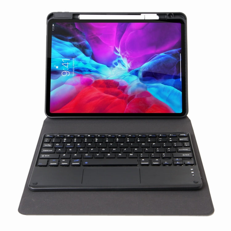 H-109C Touch Bluetooth Keyboard Leather Case with Rear Three-fold Holder For iPad Pro 11 inch 2021 & 2020 & 2018 / Air 2020 10.9(Dark Night Green) - free shipping - PMC TechLife - Order now!