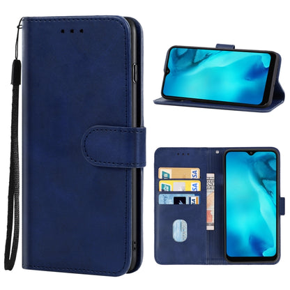 Leather Phone Case For Doogee X93(Blue) - More Brand by PMC Jewellery | Online Shopping South Africa | PMC Jewellery | Buy Now Pay Later Mobicred