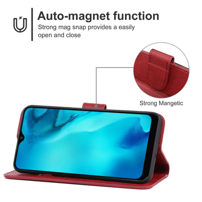 Leather Phone Case For Doogee X93(Red) - More Brand by PMC Jewellery | Online Shopping South Africa | PMC Jewellery | Buy Now Pay Later Mobicred