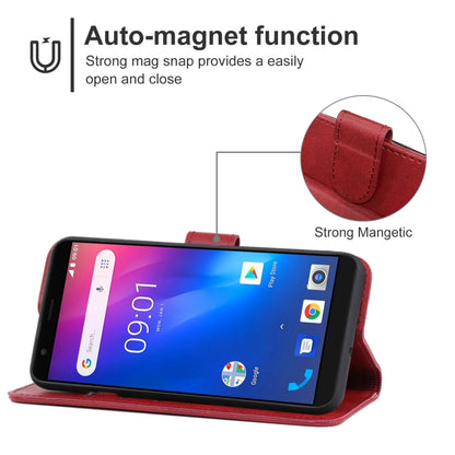 Leather Phone Case For Ulefone S1(Red) - Ulefone Cases by PMC Jewellery | Online Shopping South Africa | PMC Jewellery | Buy Now Pay Later Mobicred