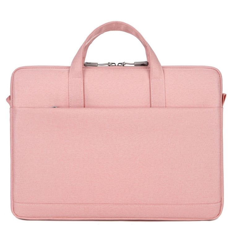 P310 Waterproof Oxford Cloth Laptop Handbag For 13.3 inch(Pink) - 13.3 inch by PMC Jewellery | Online Shopping South Africa | PMC Jewellery | Buy Now Pay Later Mobicred