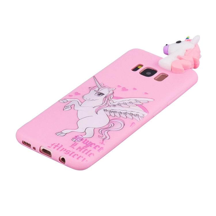 For Galaxy S8 Shockproof Cartoon TPU Protective Case(Unicorn) - Galaxy Phone Cases by PMC Jewellery | Online Shopping South Africa | PMC Jewellery