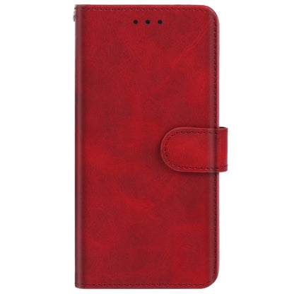 Leather Phone Case For DOOGEE X60L(Red) - Doogee Cases by PMC Jewellery | Online Shopping South Africa | PMC Jewellery | Buy Now Pay Later Mobicred