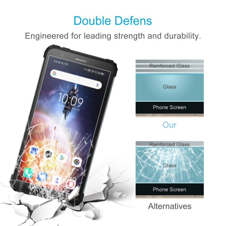 50 PCS 0.26mm 9H 2.5D Tempered Glass Film For Blackview BV6600E - For Blackview by PMC TechLife | Online Shopping South Africa | PMC TechLife