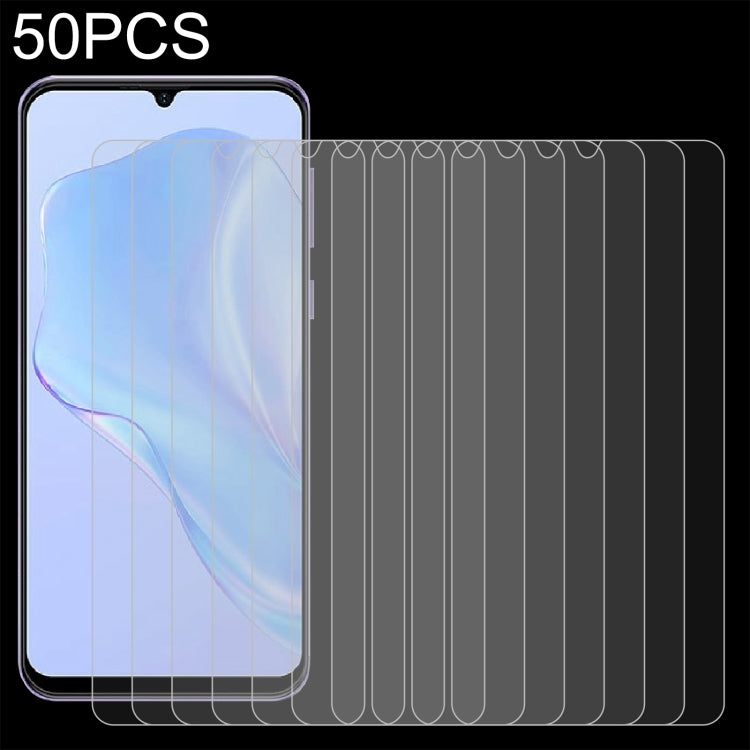 50 PCS 0.26mm 9H 2.5D Tempered Glass Film For Ulefone Note 6P - free shipping - PMC Jewellery - Order now!