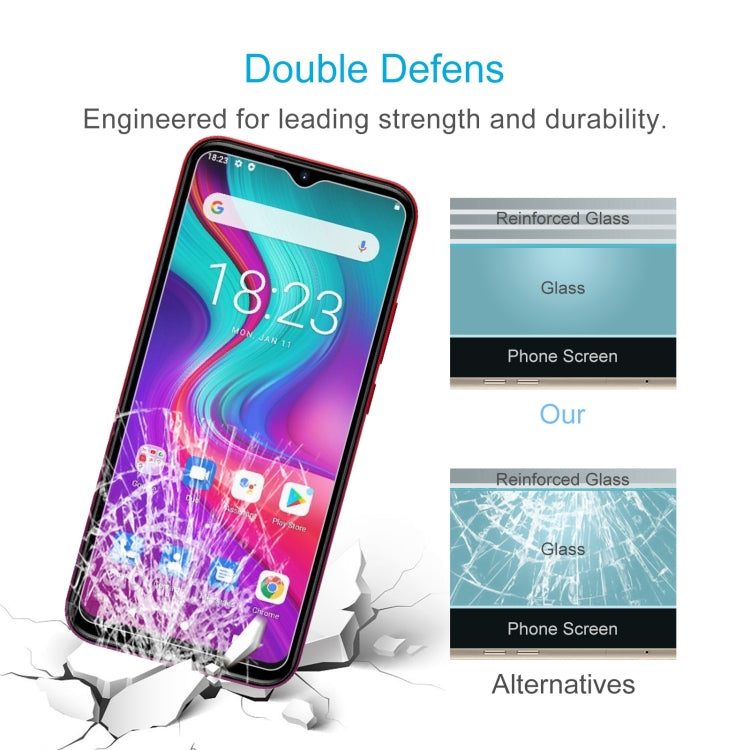 50 PCS 0.26mm 9H 2.5D Tempered Glass Film For Doogee X96 - free shipping - PMC TechLife - Order now!