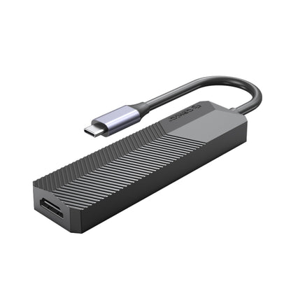 ORICO MDK-5P-GY-BP 5 In 1 Type-C / USB-C Multifunctional Docking Station(Grey) - USB HUB by ORICO | Online Shopping South Africa | PMC Jewellery | Buy Now Pay Later Mobicred