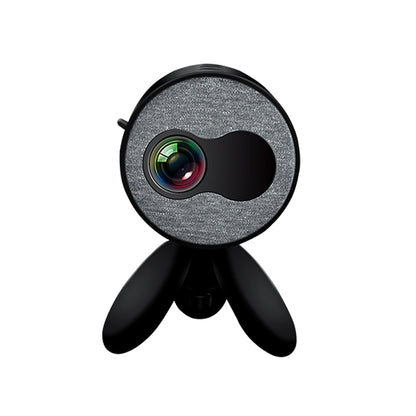 YG220 Same Screen Version Children Projector Mini LED Portable Home Speaker Projector, Plug Type:AU Plug(Black) - Mini Projector by PMC Jewellery | Online Shopping South Africa | PMC Jewellery | Buy Now Pay Later Mobicred