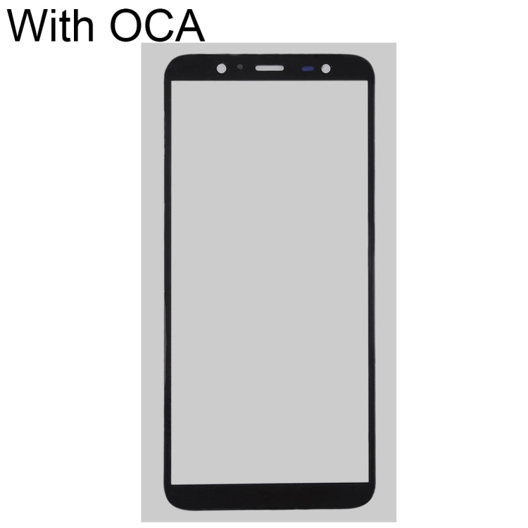 For Samsung Galaxy J8 / J810 Front Screen Outer Glass Lens with OCA Optically Clear Adhesive - free shipping - PMc TechLife - Order now!