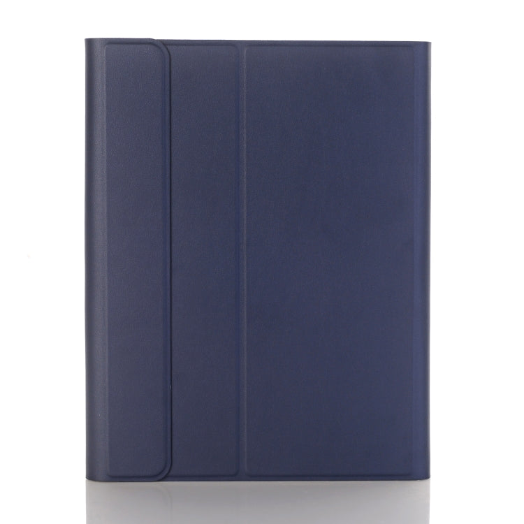 A870B Bluetooth Keyboard Leather Case with Holder & TPU Pen Slot For Samsung Galaxy Tab S8 11 inch SM-X700 / SM-X706(Blue) - Samsung Keyboard by PMC TechLife | Online Shopping South Africa | PMC TechLife