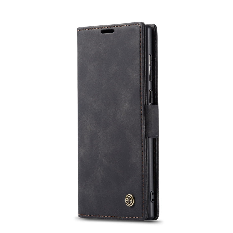 For Samsung Galaxy S22 Ultra 5G CaseMe 013 Multifunctional Leather Phone Case(Black) - free shipping - PMC TechLife - Order now!