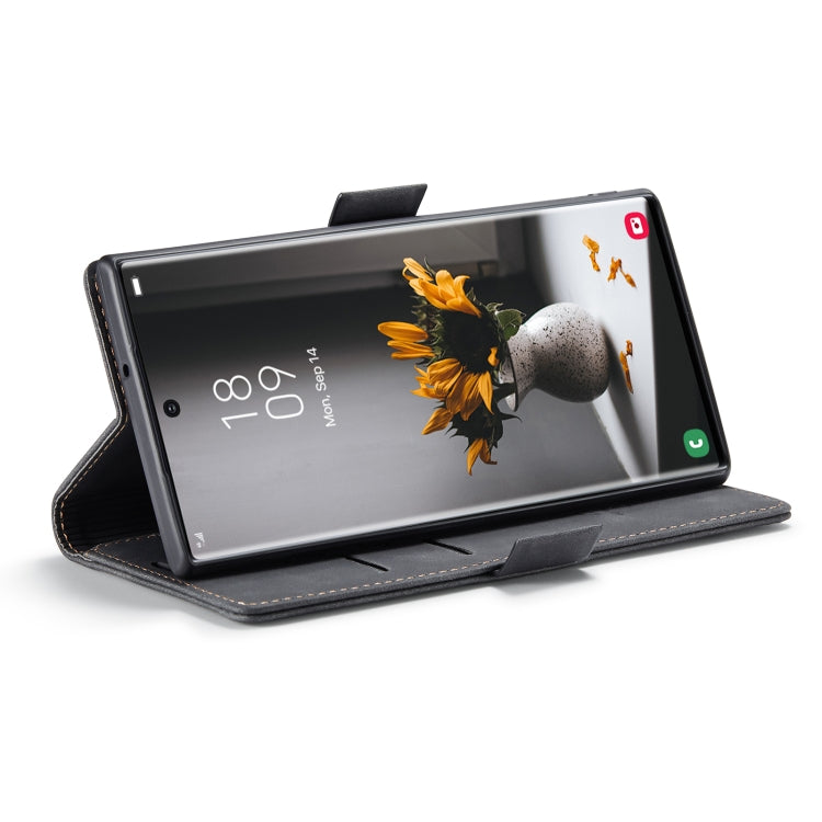 For Samsung Galaxy S22 Ultra 5G CaseMe 013 Multifunctional Leather Phone Case(Black) - free shipping - PMC TechLife - Order now!