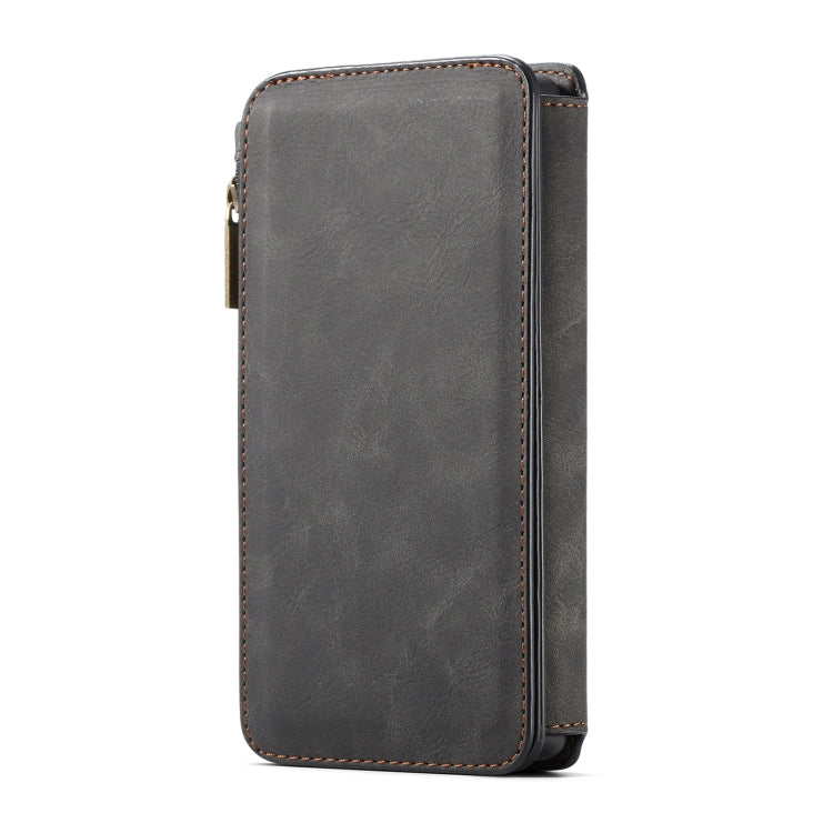 For Samsung Galaxy S22 Ultra 5G CaseMe-007 Detachable Multifunctional Leather Phone Case(Black) - free shipping - PMC Jewellery - Order now!