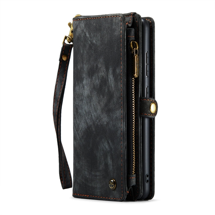 For Samsung Galaxy S22 5G CaseMe-008 Detachable Multifunctional Horizontal Flip Leather Case(Black) - Galaxy S22 5G Cases by CaseMe | Online Shopping South Africa | PMC TechLife | Buy Now Pay Later Mobicred