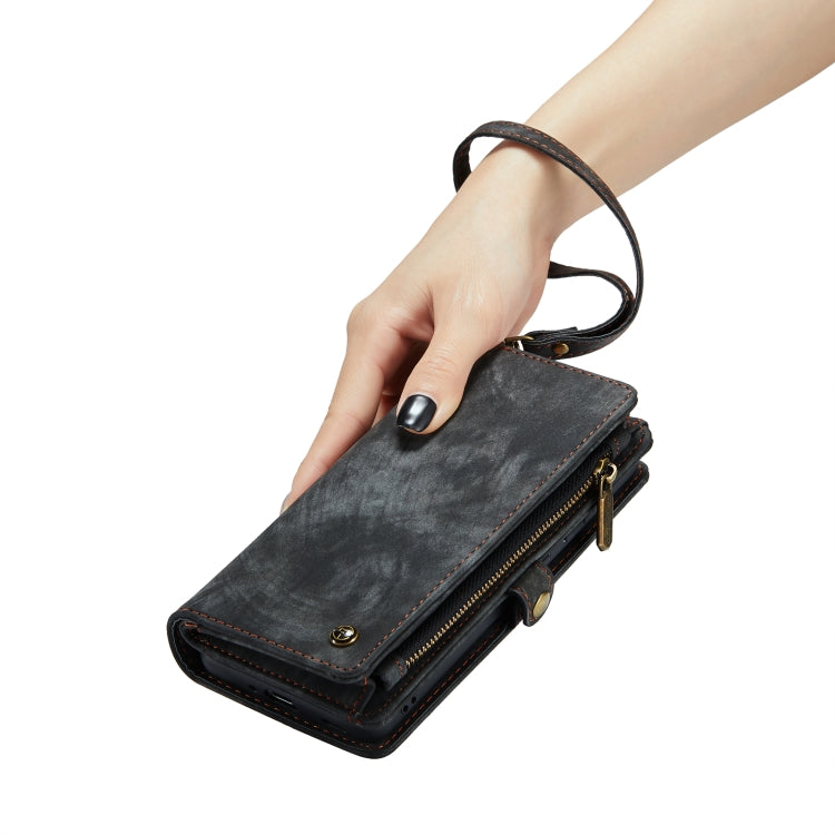For Samsung Galaxy S22 5G CaseMe-008 Detachable Multifunctional Horizontal Flip Leather Case(Black) - Galaxy S22 5G Cases by CaseMe | Online Shopping South Africa | PMC TechLife | Buy Now Pay Later Mobicred