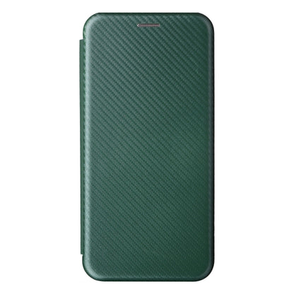 For Blackview A55 Carbon Fiber Texture Horizontal Flip PU Phone Case(Green) - More Brand by PMC Jewellery | Online Shopping South Africa | PMC Jewellery | Buy Now Pay Later Mobicred