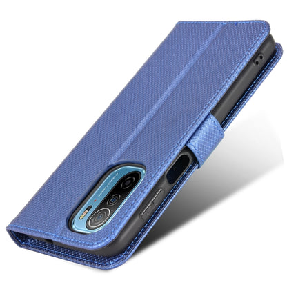 For Ulefone Note 13P Diamond Texture Leather Phone Case(Blue) - Ulefone Cases by PMC Jewellery | Online Shopping South Africa | PMC Jewellery | Buy Now Pay Later Mobicred