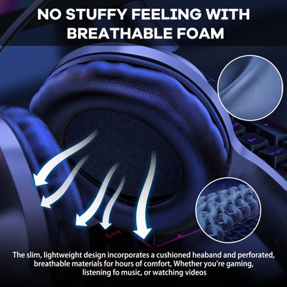 ONIKUMA X7 Pro USB + 3.5mm RGB Lighting Gaming Wired Headset(Black) - Multimedia Headset by ONIKUMA | Online Shopping South Africa | PMC Jewellery | Buy Now Pay Later Mobicred