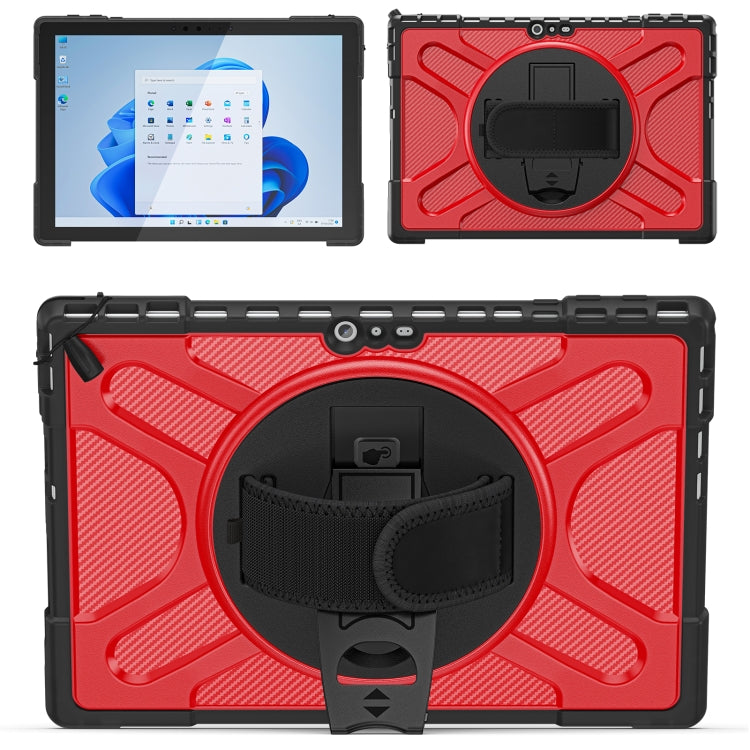 For MicroSoft Surface Pro 4 / 5 / 6 / 7 TPU + PC Tablet Case(Red) - free shipping - PMC TechLife - Order now!